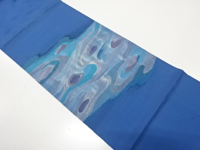 JAPANESE KIMONO / ANTIQUE FUKURO OBI / SILK / WOVEN STREAM